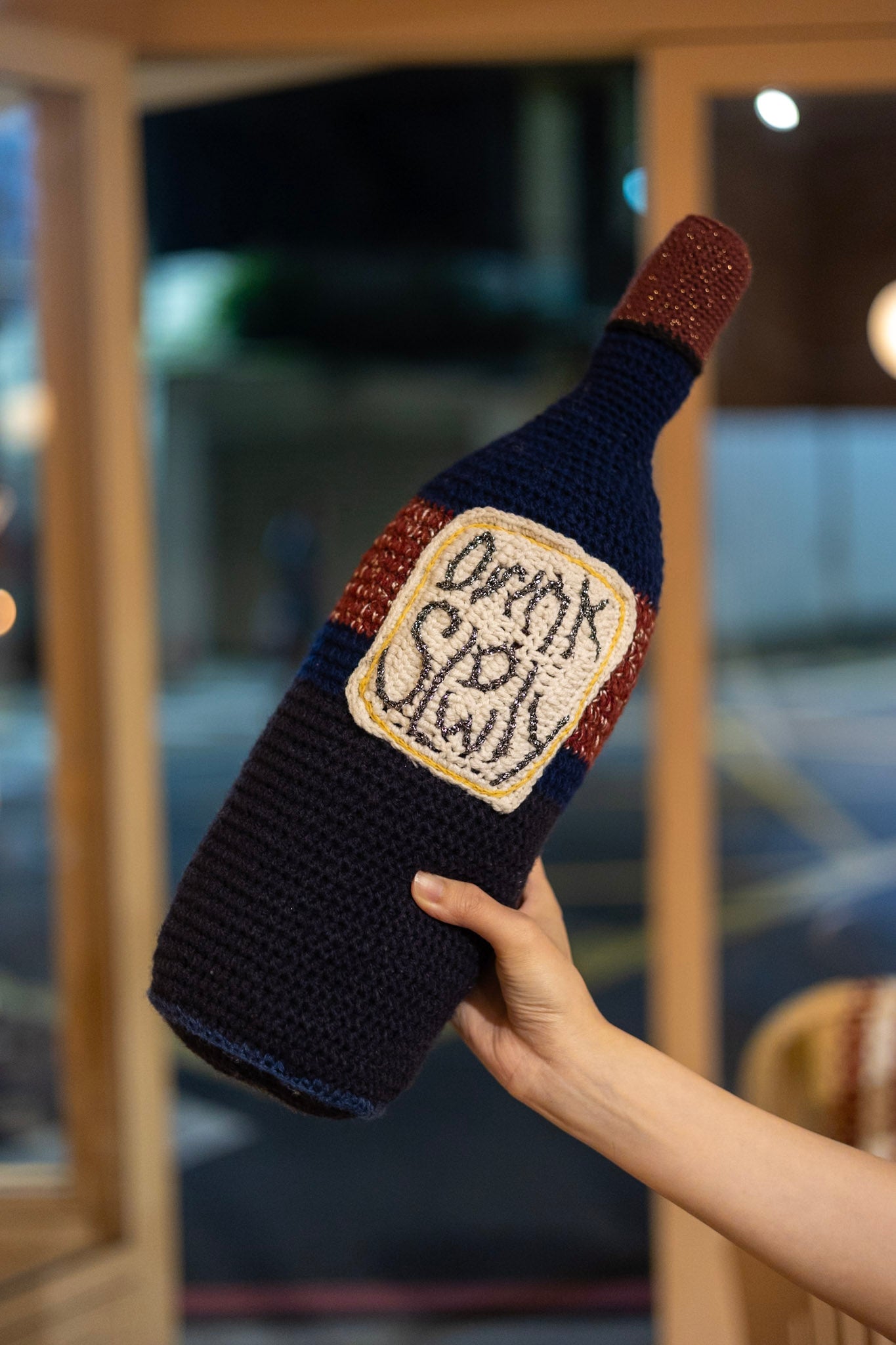 "Drink Slowly" Pillow