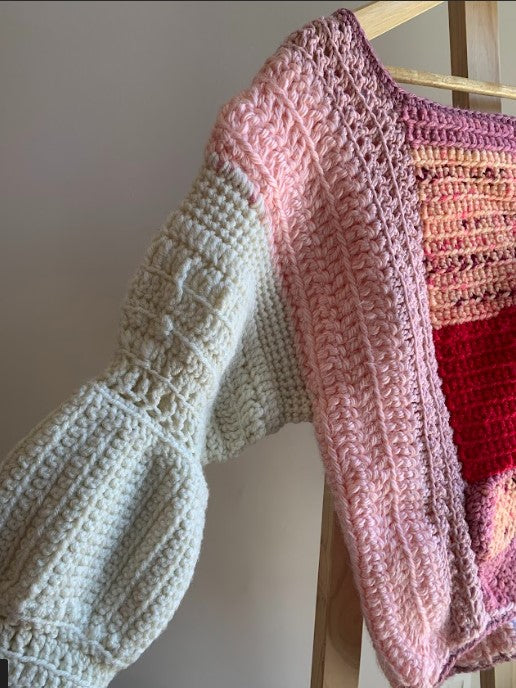 Raspberry Sweater