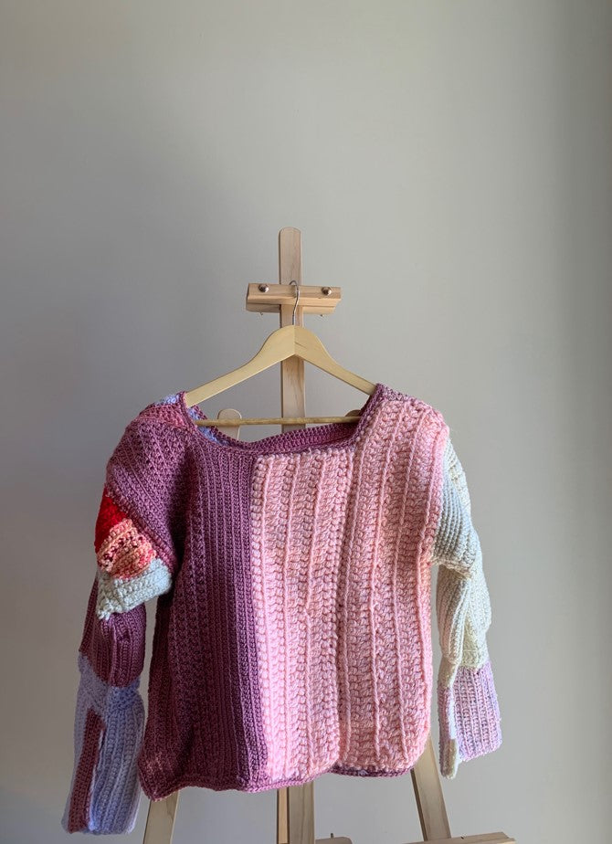 Raspberry Sweater