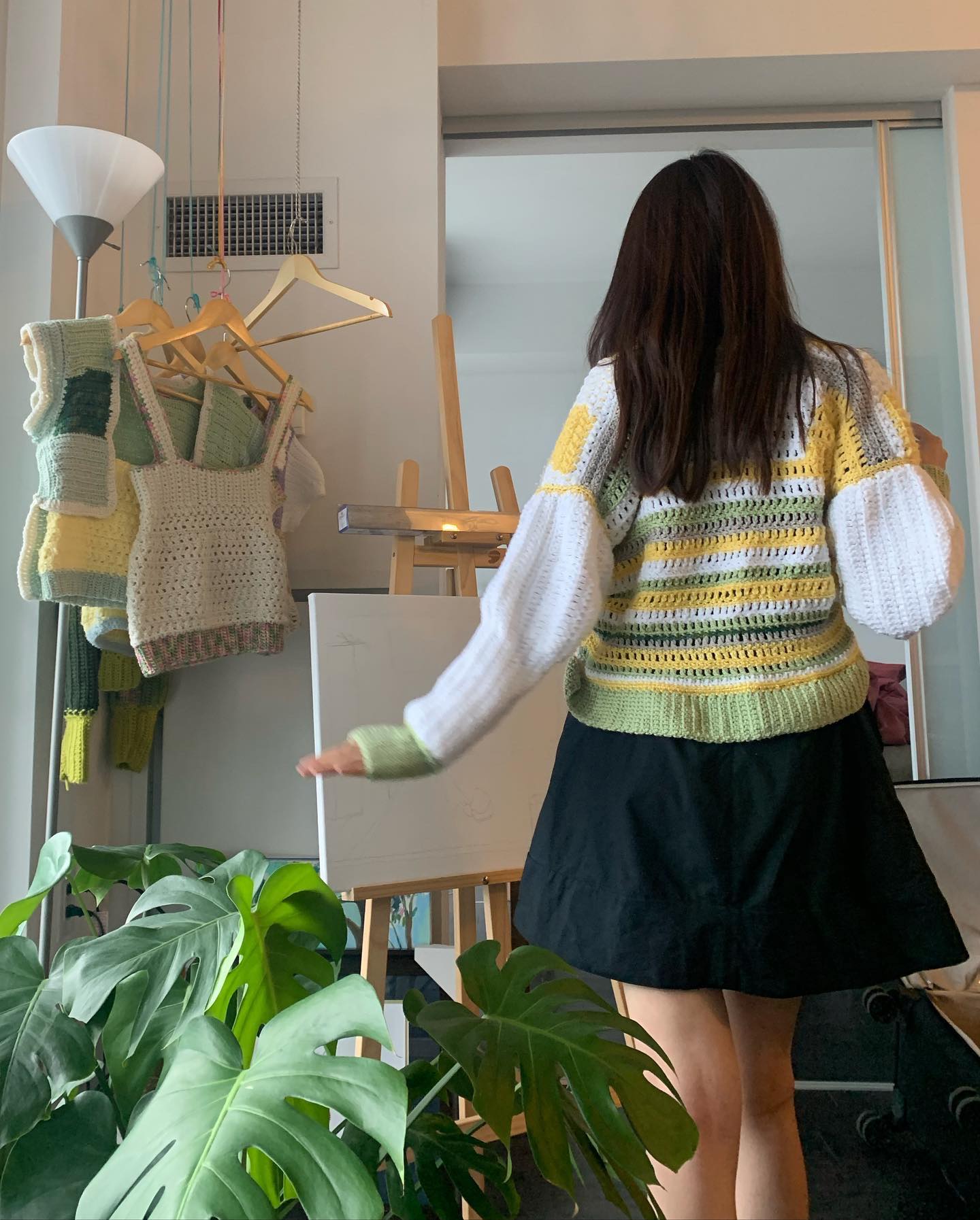 Lemongrass Crochet Jacket