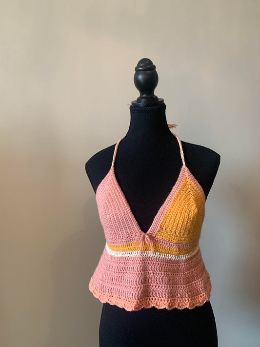 Somewhattammy Seashell Halter Top