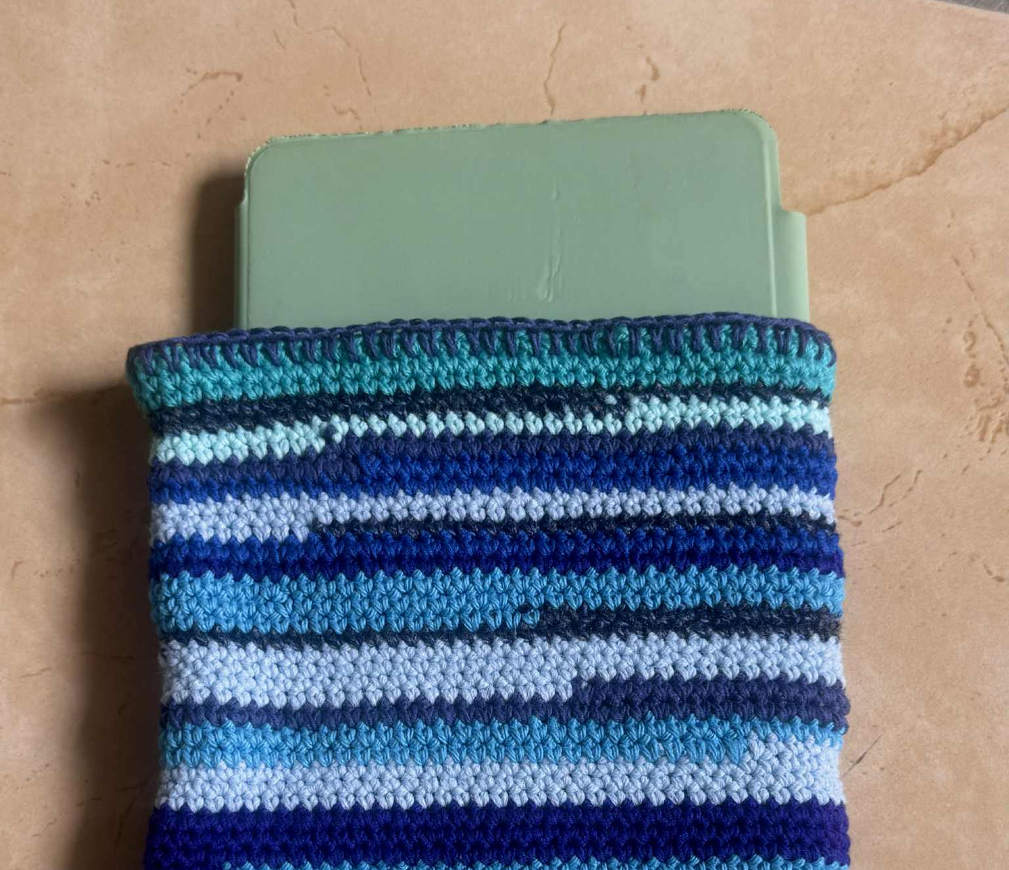 Marshall Blue IPad Sleeve