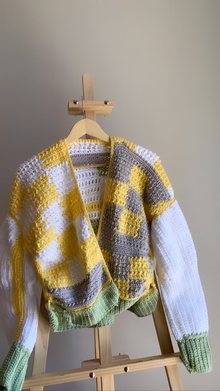 Lemongrass Crochet Jacket