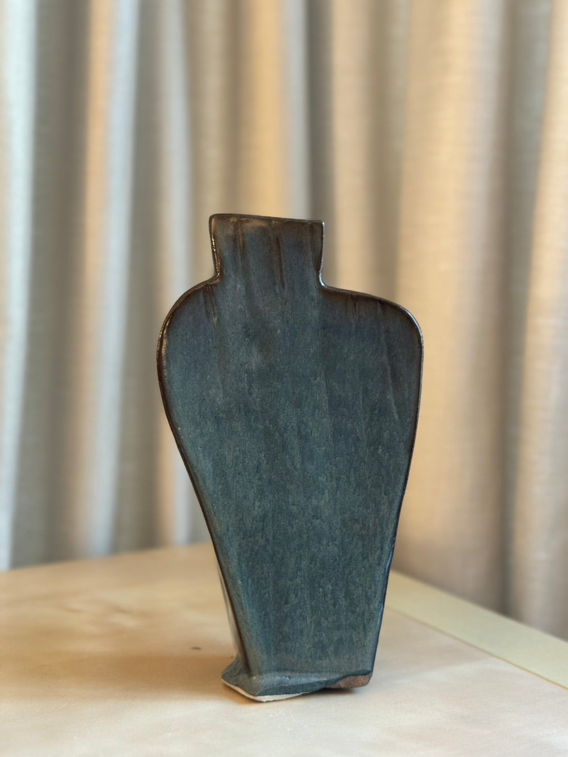 Iron Blue Vase