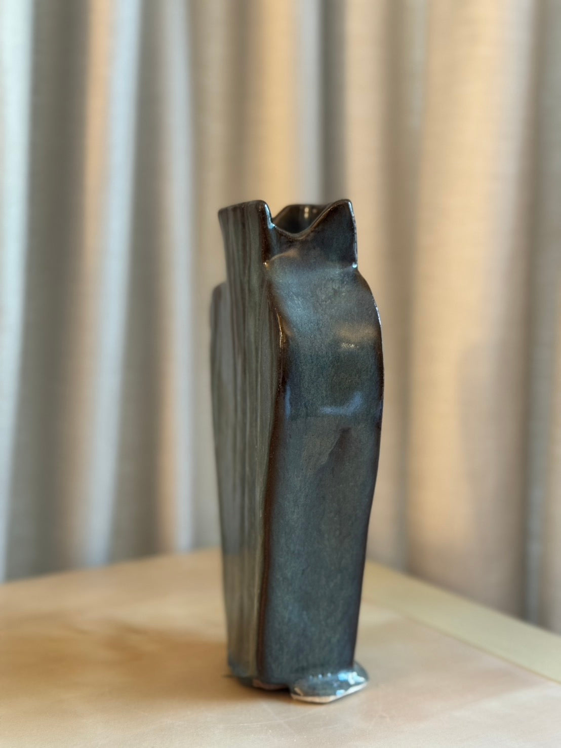 Iron Blue Vase