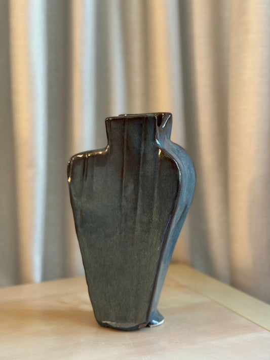 Iron Blue Vase