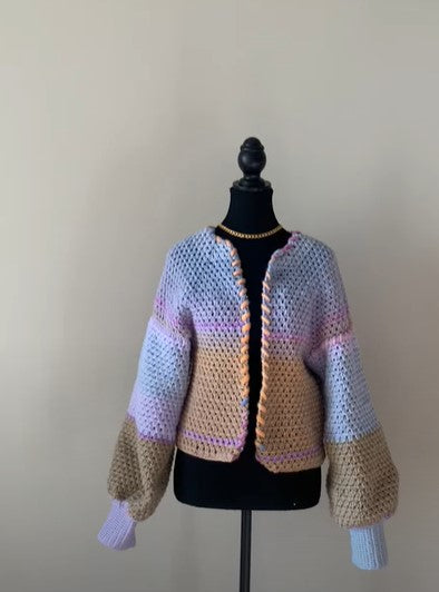 Lilypad Crochet Jacket