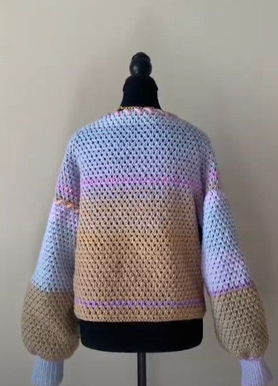 Lilypad Crochet Jacket
